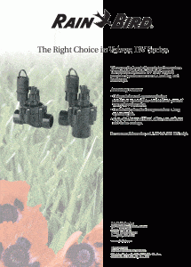 Rain Bird DV Series Valves